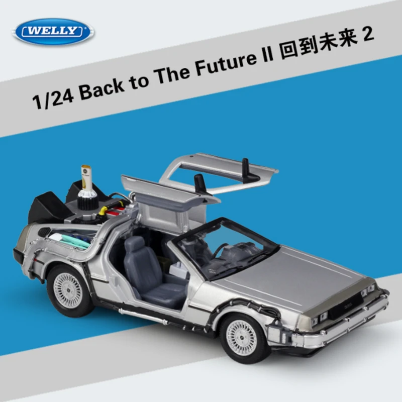DeLorean Time Machine 1:24 Diecast Model 10 DeLorean Time Machine 1:24 Diecast Model - Image 10