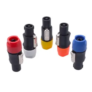 Color-Coded 4-Pin Powercon NAC3FCA Male Plug 14 S0a2b40b4528f46858df5347646f2ebd31