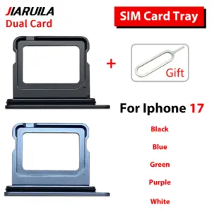 iPhone 17 Replacement SD Card Tray in Black, Blue, Green, Purple, White 12 S0a2d28954d3e4c13ab4f563c710814246