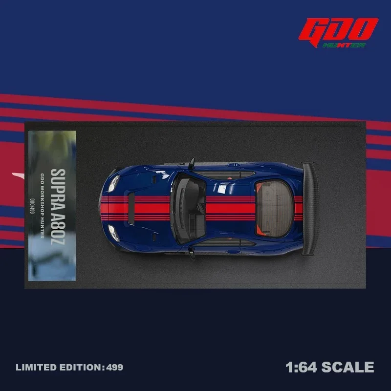 GDO 1:64 Toyota Supra A80Z Diecast Model 4 GDO 1:64 Toyota Supra A80Z Diecast Model - Image 4