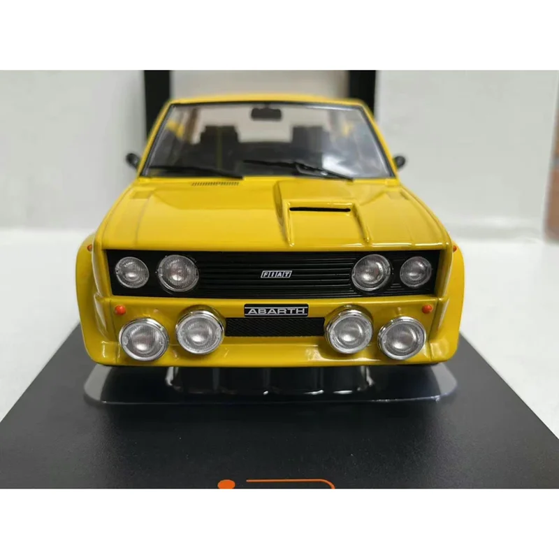Vibrant Yellow Fiat 131 Abarth 1980 Model 5 Vibrant Yellow Fiat 131 Abarth 1980 Model - Image 5