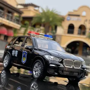 1:32 BMW X5 Police Diecast Model 9 S0a7c905cdc1a42b6bd64f2cff796ee45W