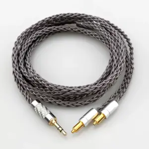 High-Quality 8-Core Silver OCC Audio Cable for Shure 16 S0a7f66fe95e34197920609f080bd0e6bR