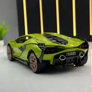 Green Lamborghini SIAN 1:32 Diecast Model 11 S0a923bb61b2c4cad8c93a1457e1ff55aC