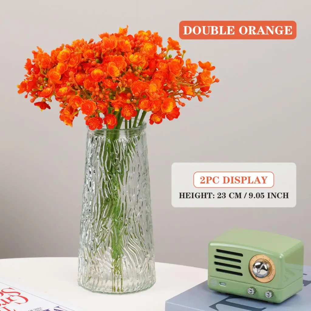 Blue Artificial Baby's Breath Bouquet - 42 Flowers 7 Blue Artificial Baby's Breath Bouquet - 42 Flowers - Image 7