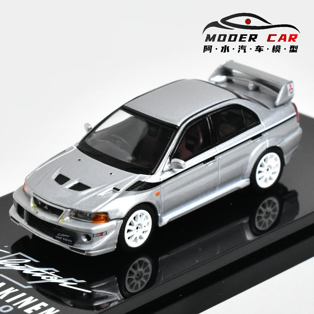 Lancer EVO 6 TME 1:64 Scale Diecast Model 10 Lancer EVO 6 TME 1:64 Scale Diecast Model - Image 10