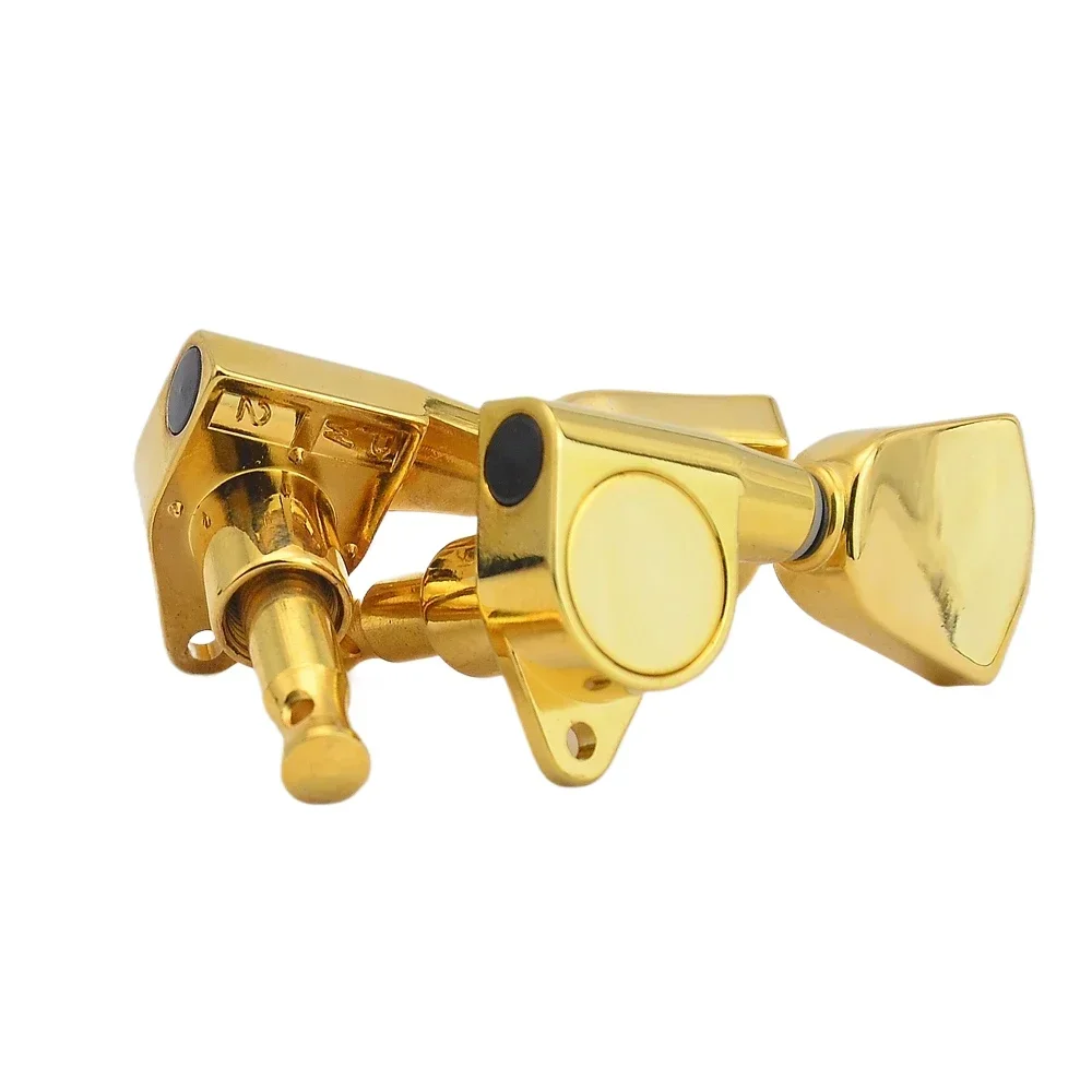 Gold and Chrome Guitar Tuners Set 5 Gold and Chrome Guitar Tuners Set - Image 5