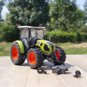 Vibrant Lime Green Atos 350 Mini Tractor Model