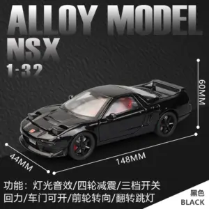 1:32 Honda Acura NSX Diecast Model with Sound and Lights 17 S0aef1c56579d4cfe855b42f69c7060bbH