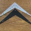 Flying V Small V-Shaped Tailpiece Bridge Plate