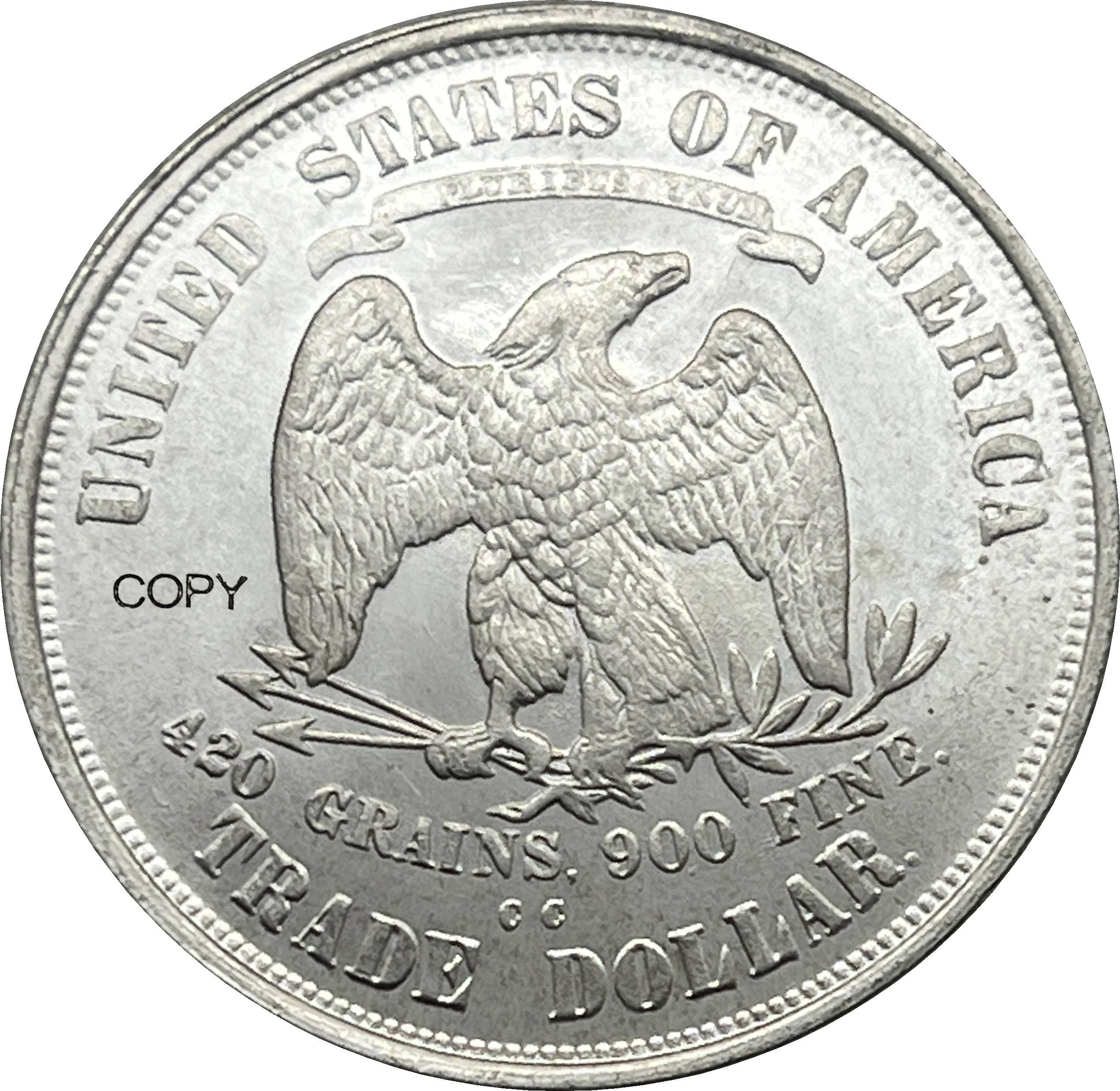 Replica US 1873 Silver Coin Collectible 2 Replica US 1873 Silver Coin Collectible - Image 2