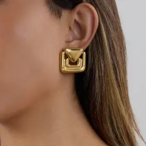 Modern Geometric Stainless Steel Earrings 9 S0b10f0c5c45e417686c49bb28f7266fds