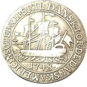 Danish West Indies 1748 Coin Replica