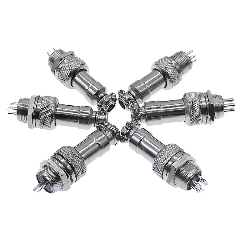 GX12 4-Pin Female Socket Set for Industrial Use 6 GX12 4-Pin Female Socket Set for Industrial Use - Image 6