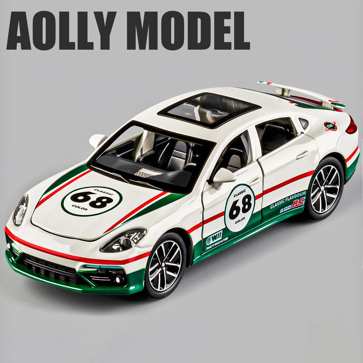 Porsche Panamera 1:32 Scale Diecast Model Car 6 Porsche Panamera 1:32 Scale Diecast Model Car - Image 6