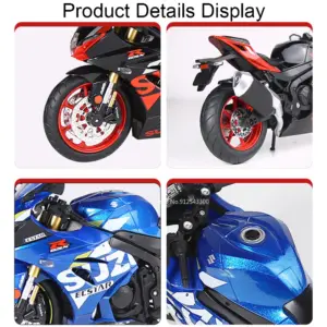 Suzuki GSX1000R 1:12 Scale Motorcycle Model 13 S0b3c5239a8204bb4bbf348492400d660t