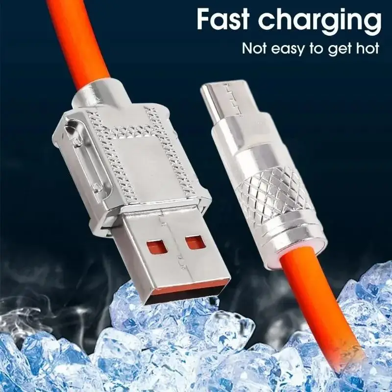Durable 1m USB-C Liquid Silicone Cable 4 Durable 1m USB-C Liquid Silicone Cable - Image 4