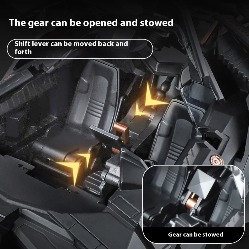 Futuristic Diecast Vehicle Model 1:18 Scale 5 Futuristic Diecast Vehicle Model 1:18 Scale - Image 5