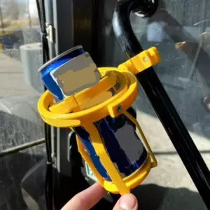 Gyroscopic Motorcycle Cup Holder with Clamp 18 S0b79e876a1e6481dae5f0bd074a92246r