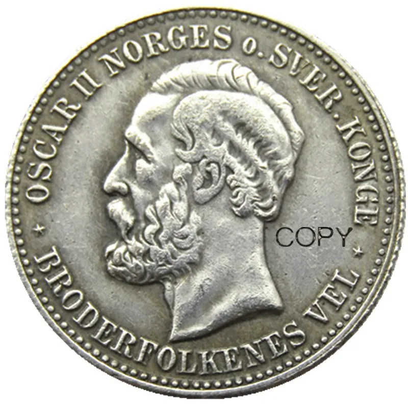 Vintage Norwegian Coin Set with King Oscar II 2 Vintage Norwegian Coin Set with King Oscar II - Image 2