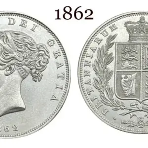 British Half Crown Coin Replica, 1840s-1850s 12 S0b84bc7d72af4821b873d5bb7561feeeS