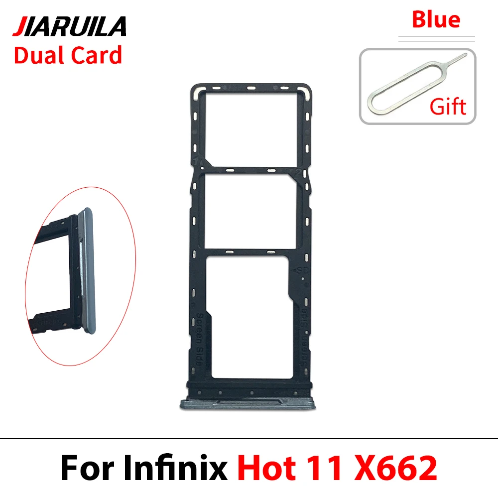 Infinix Compatible Metal SIM Tray Holder for Hot 8 Lite 9 Infinix Compatible Metal SIM Tray Holder for Hot 8 Lite - Image 9