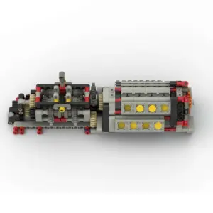 V16 Engine Transmission Model Kit 13 S0b9ee75ddb67412b987257591faa6559f