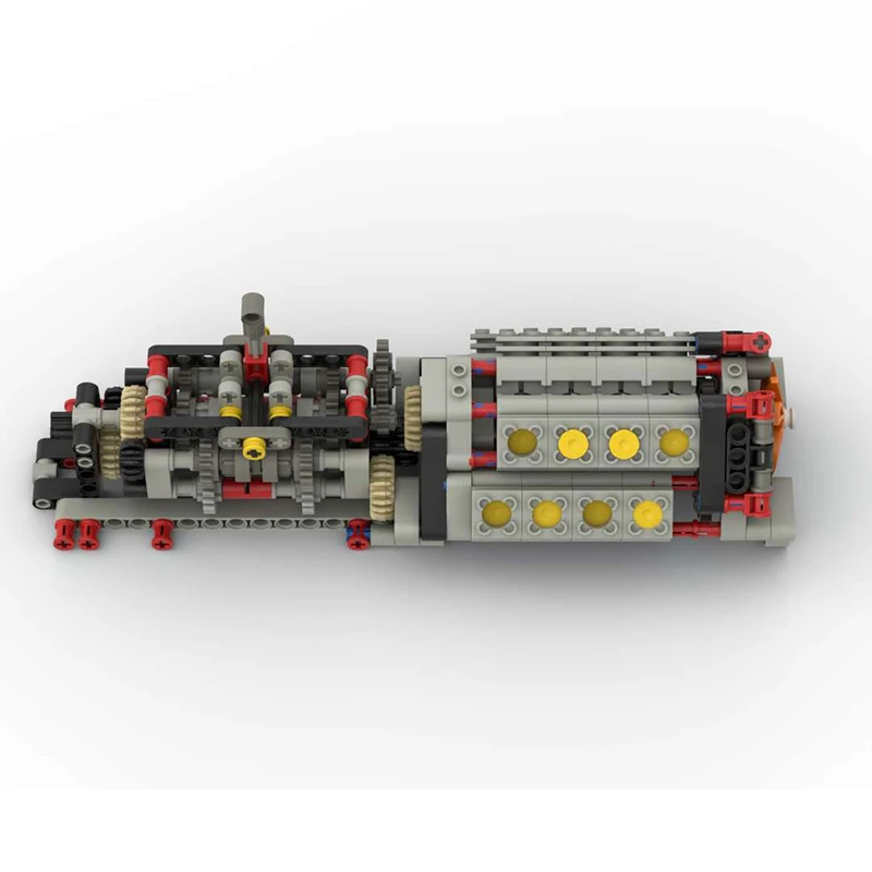 V16 Engine Transmission Model Kit 4 V16 Engine Transmission Model Kit - Image 4