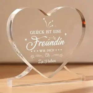 Heart-Shaped Acrylic Decor with German Quote 10 S0ba769d1d2b54b4290421241f875cf18O