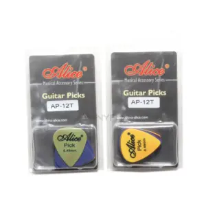 Bright Yellow Alice AP-12T Guitar Picks Set 11 S0bb608311dae4d5d956660cab21e53a0R