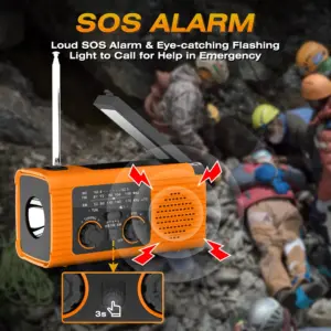 Portable Emergency Radio with 2000mAh Battery 12 S0bc32e312472474caf22c59e29230f6an