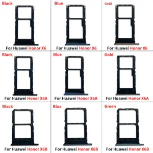 Huawei Honor X6 Dual SIM Card Tray Set in Black and Blue 13 S0c17cff0c44d41679a3fcbdfd72b31b2x