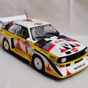1:18 Scale Audi Quattro Rally Car Model 8 S0c1ab0472359410d97cded42025acc76J