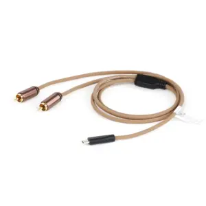 Vibrant Purple USB C to Dual RCA Cable 1m/2m 15 S0c1ee37324c34a5394d035a5f8e691bcy