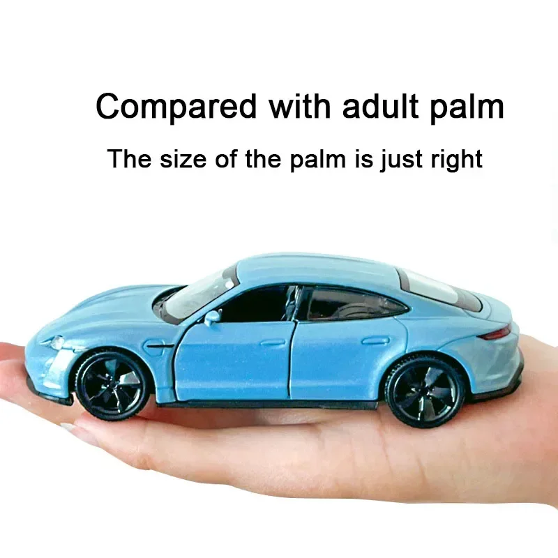 1:36 Scale Porsche Taycan Diecast Model 5 1:36 Scale Porsche Taycan Diecast Model - Image 5