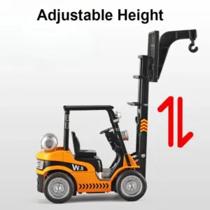 1:24 Scale Crane Forklift Model for Collectors 11 S0c51c535272a48eca1fb27eaa258a6ber