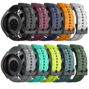 Vibrant Silicone Band for Amazfit Bip 3/Pro/5 14 S0c545e5e78364c169ae3dcd1ae636aecO