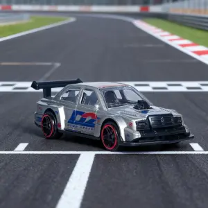 Red Die-Cast Racing Car Model 1:64 Scale 13 S0c6095d375134682a1424dbb6c6de492R