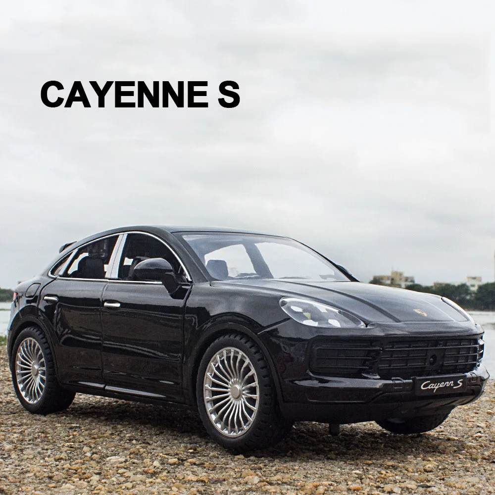 White 1:24 Scale Porsche Cayenne S Model Car 9 White 1:24 Scale Porsche Cayenne S Model Car - Image 9