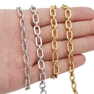 Stainless Steel Square Link Chain 1m 15 S0c680883c1cf4b7cb877aad3524de9f1i