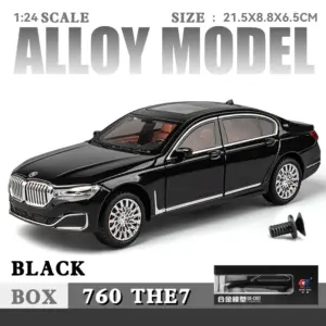 BMW 760Li 1:24 Diecast Model Collector's Replica 19 S0c6d4a64bec34085b46295a624da52a3l