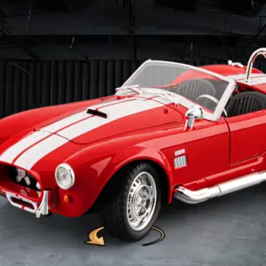 1965 Shelby Cobra 427 S/C Diecast Model in Blue 12 S0c74b13c764d4f69b6c8deb6ab2ac033L