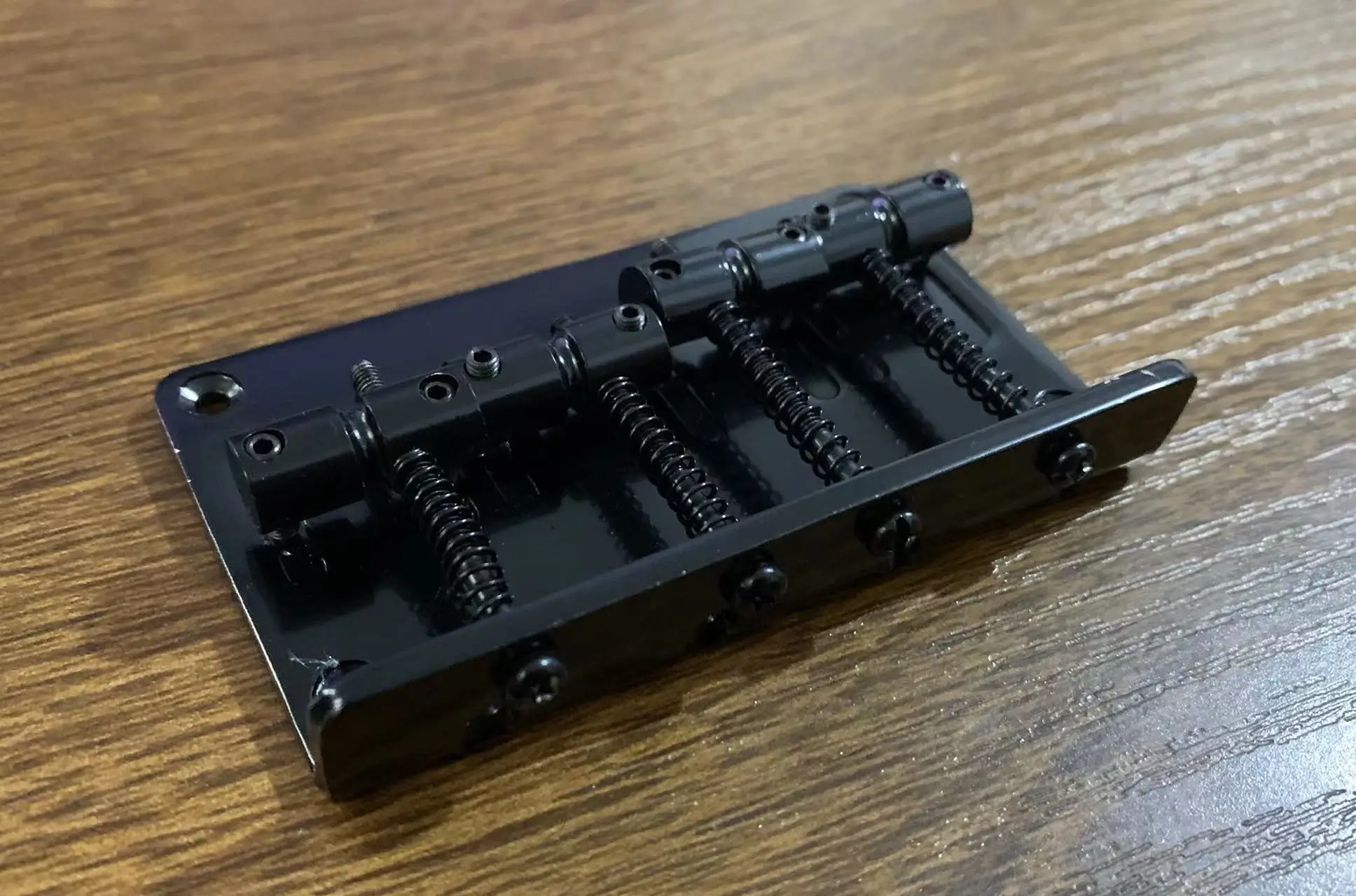 Professional 4-String Bass Guitar Bridge with Finishes 4 Professional 4-String Bass Guitar Bridge with Finishes - Image 4