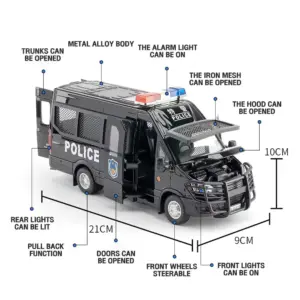 Iveco SWAT Police Model 1:24 Diecast 14 S0cb6987ab2524daa8d6b7a5b9d5dce6eA