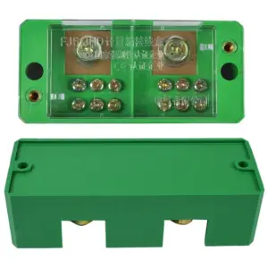Green Household Electrical Terminal Box with Multiple Outlets 15 S0cb8584422a54fc0a4e071f10557a7626
