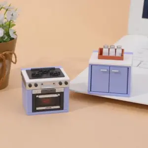 Miniature Dollhouse Kitchen Set with Gas Stove 12 S0cbc48d7d7d9492db82569def23226adc