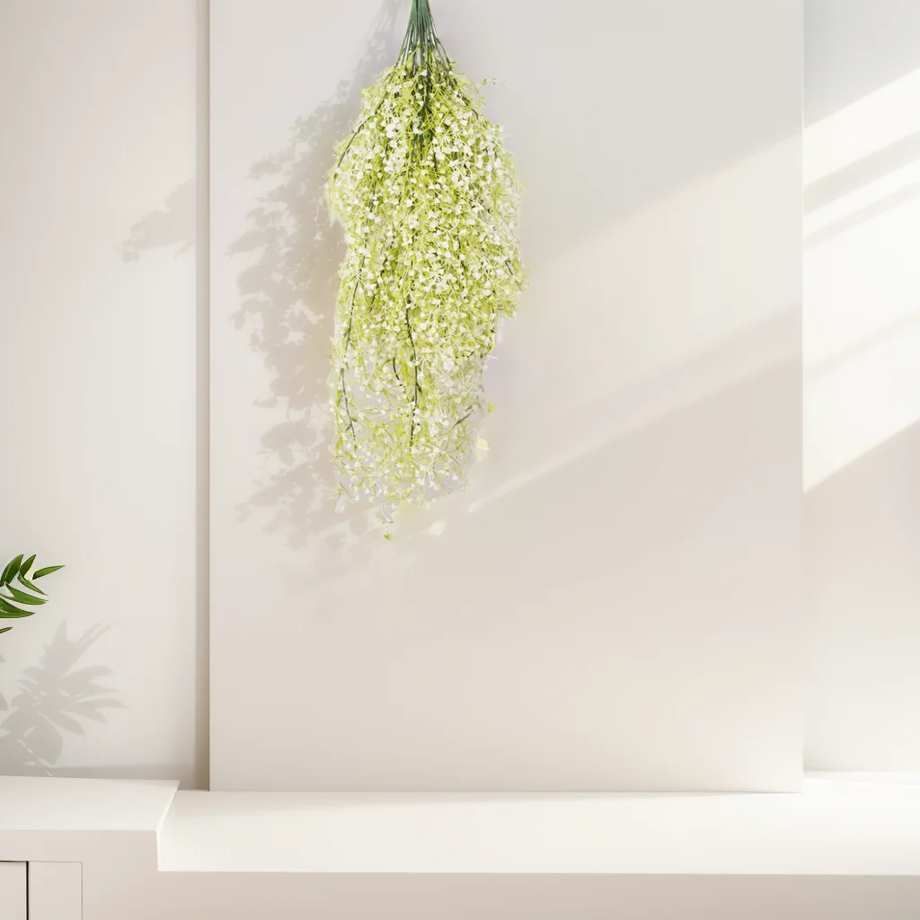 Artificial Green Vine Wall Decor - 80cm, Purple Leaves 6 Artificial Green Vine Wall Decor - 80cm, Purple Leaves - Image 6