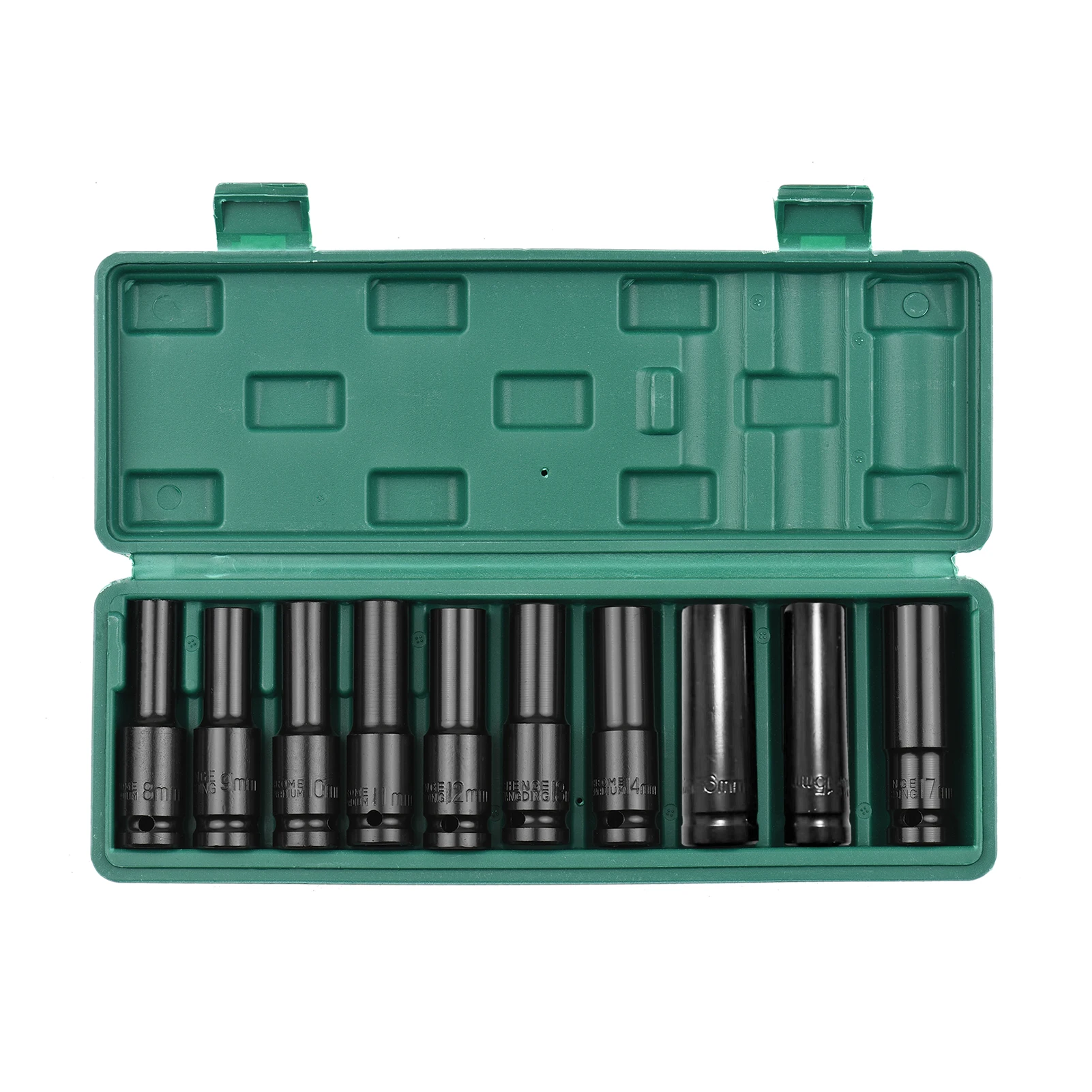 Professional 10-Piece 1/2 Inch Impact Socket Set 9 Professional 10-Piece 1/2 Inch Impact Socket Set - Image 9