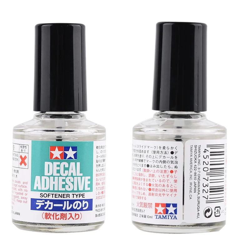 TAMIYA Decal Adhesive & Softener Kit 10ML 4 TAMIYA Decal Adhesive & Softener Kit 10ML - Image 4