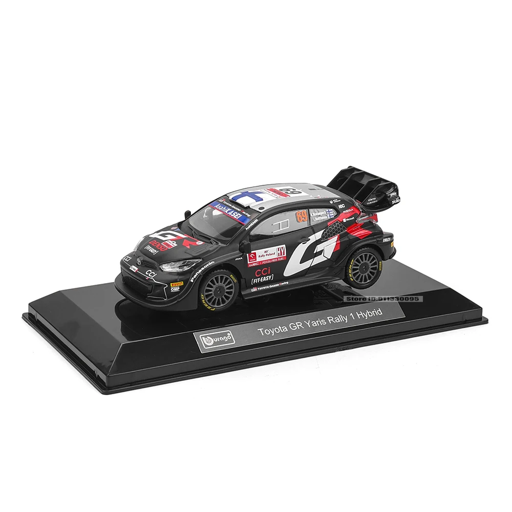 Toyota GR Yaris Rally 1 Hybrid 1:43 Diecast Model 3 Toyota GR Yaris Rally 1 Hybrid 1:43 Diecast Model - Image 3